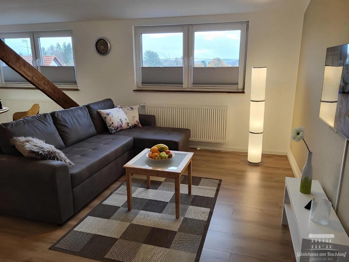 Komfort Ferienwohnungen Mit Wellness-Garten - Gaestehaus Am Bachlauf - Losheim Am See Luaran gambar