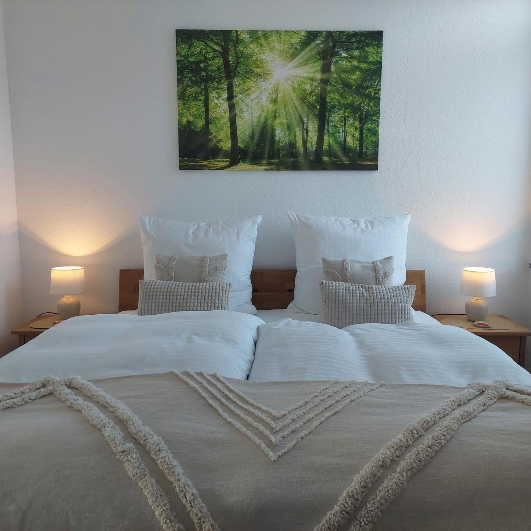 Komfort Ferienwohnungen Mit Wellness-Garten - Gaestehaus Am Bachlauf - Losheim Am See Luaran gambar