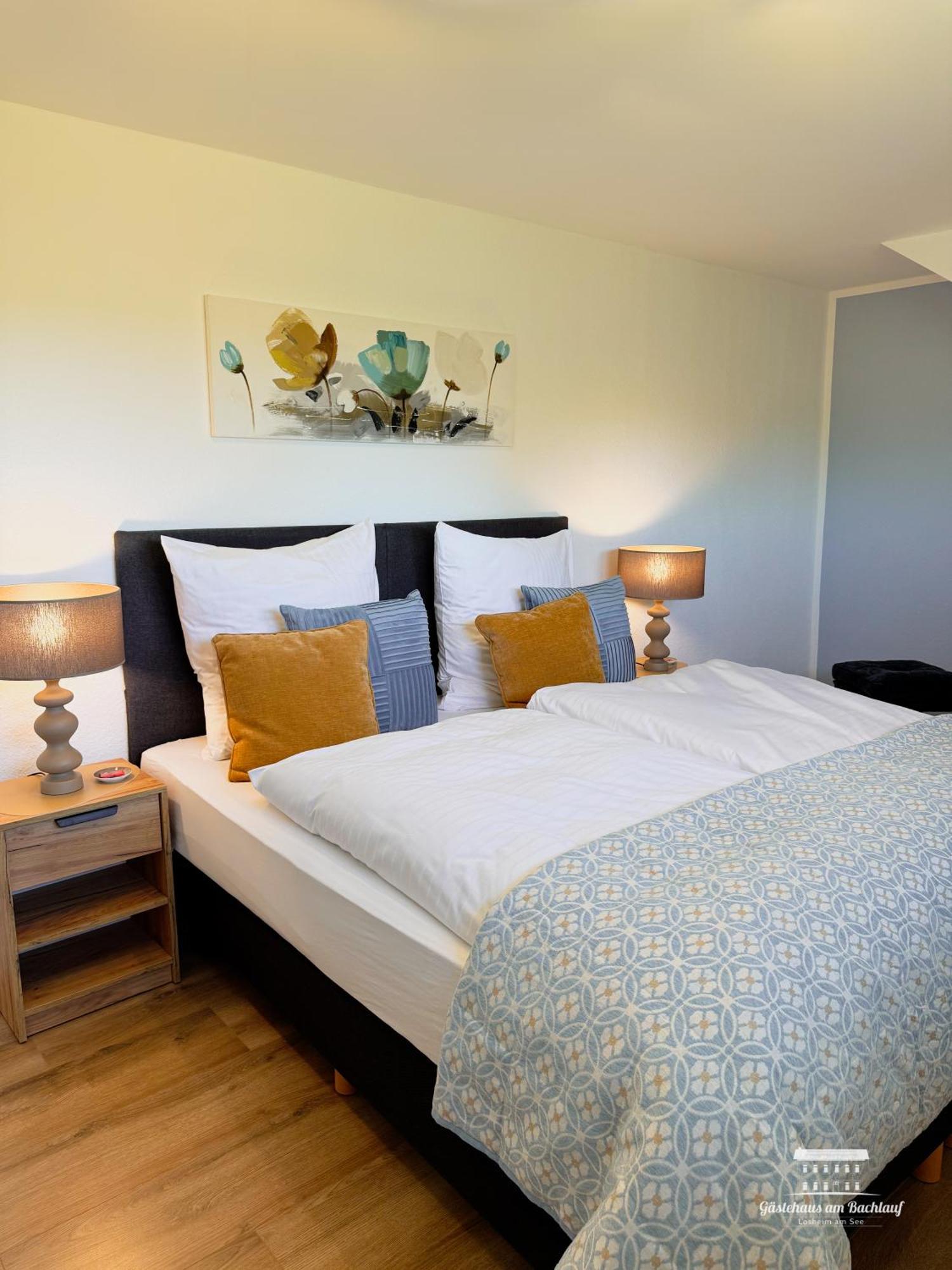 Komfort Ferienwohnungen Mit Wellness-Garten - Gaestehaus Am Bachlauf - Losheim Am See Luaran gambar